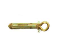 Giussani 3004540 Chevilles 6 Mini Acier Monobloc à Oeil Fermé Ø 6 mm-100 Pièces