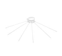 Giussani Rapid Sb063 b b Séchoir à linge pour poêle blanc, convient pour les tubes de poêle à granulés et normaux réglable de 8 à cm. 13 cm