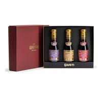 Giusti - Trio Condiments Aromatisés - Figue, Framboise, Truffe - 3x100ml