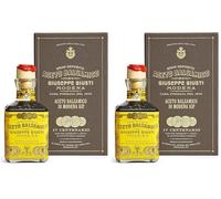 Giusti - Vinaigre Balsamique de Modène IGP 4 Médailles d'Or - 250ml Cubica (Lot de 2)