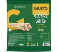 Giusto Sans Gluten Wrap Avoine Bio 3x60g