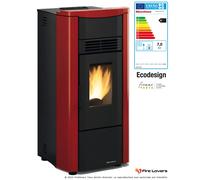 1 X BLANC KW 8,5 CANALÉ MM 498X504 H.MM 1022 POÊLE À PELLETS GIUSY PLUS EVO 2.0 EXTRAFLAME