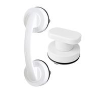 Giutsaull Lot de 2 Poignées de Porte à Ventouse Extra Forte pour Baie Vitrée Coulissante - Sans Percer pour Verre, Salle de Bain, Armoire et Tiroir