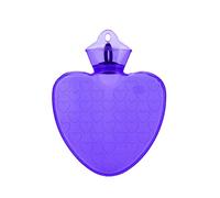 GIVBRO Bouillotte PVC Bouteille d'eau Chaude Bouillotte avec en Forme de Coeur pour soulager la Douleur et Les crampes menstruelles 1000 ML