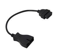 GIVBRO Câble Adaptateur connecteur pour GM GMC 12 Broches ALDL vers 16 Broches OBD2