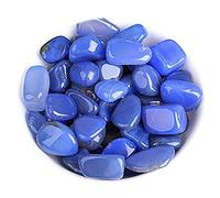 GIVBRO Galets décoratifs pour aquarium Mini jardin pour micro paysage, gravier, rivière, allée, bleu, 200 g