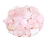 GIVBRO Galets décoratifs pour aquarium Mini jardin pour micro paysage, gravier, rivière, allée, rose, 200 g