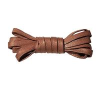 GIVBRO Lacets plats cirés pour bottes de marche - Marron - 180 cm