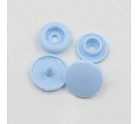 GIVBRO Lot de 100 boutons pression T5 en plastique KAM pour vêtements Bleu clair
