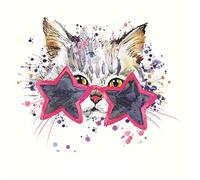 GIVBRO Patch thermocollant pour transfert de chaleur - Motif lion - Tigre - Pour vêtements, t-shirts, vestes, jeans, sacs à dos