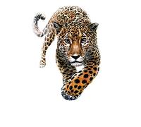 GIVBRO Patchs thermocollants à repasser - Motif léopard - Pour t-shirt - Accessoires de bricolage - L