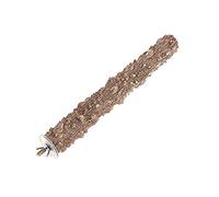 GIVBRO Perchoir en bois pour perroquet, perchoir pour cage - Jouets pour animaux domestiques - Pour ara, calopsitte, perruche, cacatoès, gris du Gabon, 1 pièce (30 cm)