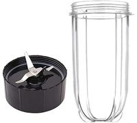 GIVBRO Pièces de rechange pour Magic Bullet, pièces de rechange de gobelets de 473 ml pour mélangeur Magic Bullet 250 W Blender Juicer/Mixer MB1001 Accessoires