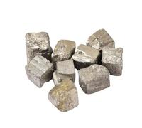 GIVBRO Pierres de Pyrite Pierres précieuses Cristaux de guérison Pierre Brute Pierres brutes Naturelles pour l'anxiété soulagement du Stress méditation thérapie par Les Cristaux 100g