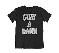 Give A Damn - As Seen on Alex Turner Mens Band Organic Cotton T-Shirt