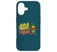 Give A Hoot Don't Pollute! Woodsy Owl Classic Conservation Coque pour iPhone 17