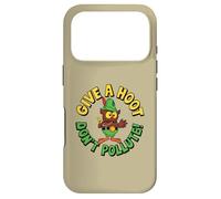 Give A Hoot Don't Pollute! Woodsy Owl Retro Coque pour iPhone 17 Pro