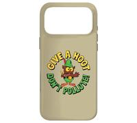 Give A Hoot Don't Pollute! Woodsy Owl Retro Coque pour iPhone 17 Pro Max