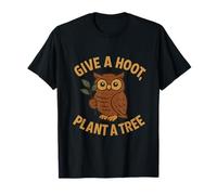 Give a Hoot Plant a Tree - Hibou Eco Graphic T-Shirt