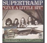 GIVE A LITTLE BIT 7" (45) GERMAN A&M 1977 B/W DOWNSTREAM (AMS5465) PIC SLEEVE