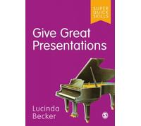 Give Great Presentations