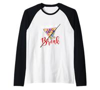 Give me a Break Billiards Pool Billard Eight Ball Billard Manche Raglan