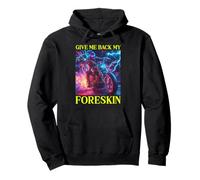 Give Me Back My Foreskin Drôle Edgy Hard Skeleton Meme Sweat à Capuche
