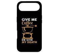 Give Me Coffee Cafeine Baristas Funny Coffee Lover Coque pour iPhone Air