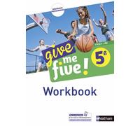 Give me five ! 5ème - Workbook 2017 Cahier de l'élève, Edition 2017 - Hélène Adrian - Nathan - broché - Scolaire / Universitaire