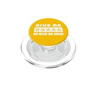 Give ME Five Starts Or Give ME None | Graphique Amusant PopSockets PopGrip pour MagSafe
