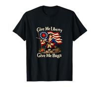 Give Me Liberty Or Give Me Bugs Debugging Humour T-Shirt