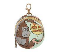 Give Me My Money Gorilla Porte-tétine pour bébé garçon Porte-monnaie Porte-monnaie Porte-monnaie Porte-monnaie Boîte de rangement pour articles de bébé