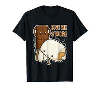Give Me S'more Marimauve au Chocolat Humoristique pour Adulte T-Shirt