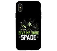 Give Me Some Space Astronomer Galaxie Outerspace Astronaute Coque pour iPhone X/XS