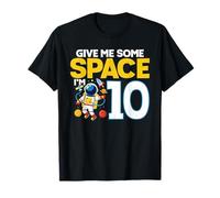 Give Me Some Space Im 10 Astronaute 10e Anniversaire Garçon Galaxie T-Shirt