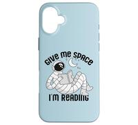 Give ME Space I'm Reading Kids Astronaute Book Reader Meme Coque pour iPhone 16 Plus