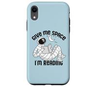 Give ME Space I'm Reading Kids Astronaute Book Reader Meme Coque pour iPhone XR