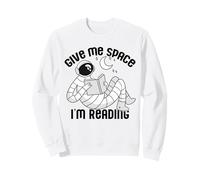 Give ME Space I'm Reading Kids Astronaute Book Reader Meme Sweatshirt
