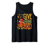 Give Thanks Bro | Funny Turkey Thanksgiving Men Boys Kids Débardeur