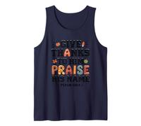 Give Thanks Praise His Name Citation Psaume Débardeur