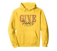 Give Thanks to The Lord Christian Shirt Psaume 136:1 Bible Sweat à Capuche