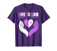 Give to Gain Journée Internationale de la Femme 2026 IWD2026 T-Shirt