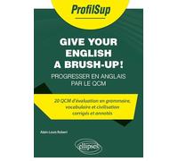 Give your English a brush-up!: Progresser en anglais par le QCM
