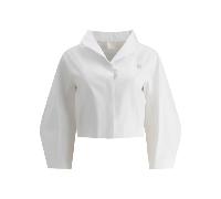 Givenchy chemise courte femme blanc en popeline de coton - 40