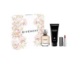 Givenchy - Coffret L'interdit Coffret Pour Femme Eau De Parfum 50ml + Lait Pour Le Corps 75ml + Mini Rouge Interdit Intense Silk #116 Nude Boisée - Kapao Parfumerie en ligne française