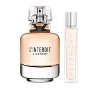 Givenchy - Coffret Parfum L'Interdit - Eau de Parfum pour Femme - 80 ml + 12.5 ml - Set de Voyage