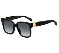 Givenchy Femme Givenchy GV 7141/G/S 807/9O Lunettes de soleil Acétate Noir Gris Carré Normale Ombré