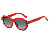 Givenchy Femme Givenchy GV 7175/G/S C9A/9O Lunettes de soleil Acétate Rouge Gris Carré Normale Ombré
