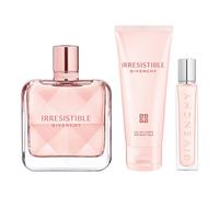 Givenchy Irresistible - Coffret Cadeau Parfum 3 Pièces : Eau de Parfum 80 ml + Lait Corps 75 ml + Mini Format 12,5 ml - Parfum Femme Floral Boisé