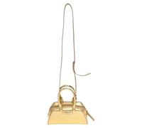 Givenchy Pre-owned, Femme, Pre-owned, Jaune, Taille: ONE Size Pre-owned Mini Antigona East-West Top Handle Bag in Metallic Gold Leather